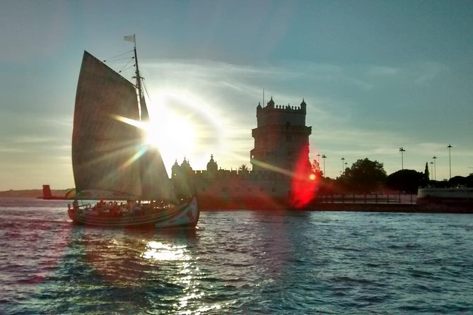2-Hour Lisbon Traditional Boats Sunset Cruise with White Wine - MAAT, Ajuda Palace, and the river museums you can actually see