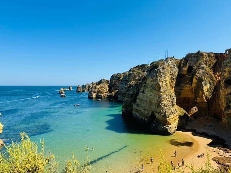 Algarve Adventures from Lisbon + Benagil Cave Boat Tour! - Ponta da Piedade: cliffs, rock formations, and ocean staging