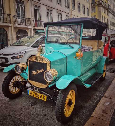 Antique Car Tour - Riding Lisbon’s hills in a colorful electric 1910 Model T