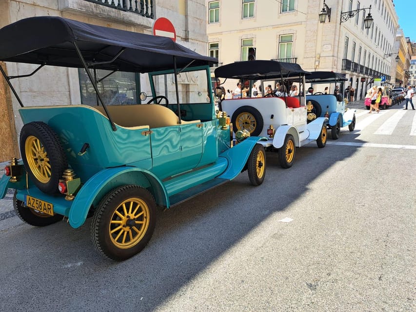 Antique Car Tour - Igreja de São Vicente and the hillside feel you can taste