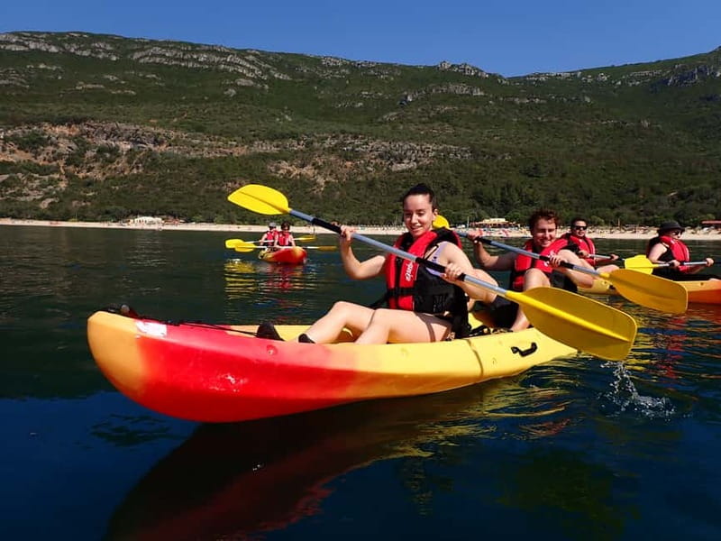 Arrábida Marine Reserve: Kayaking & Snorkeling Tour - Marine caves in the plan, with a real weather caveat