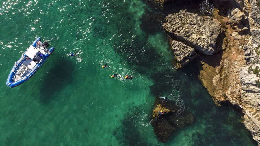 Arrábida: Setubal, Sesimbra Coasteering & Speedboat Tour - Wildlife and geology talks with local biologists