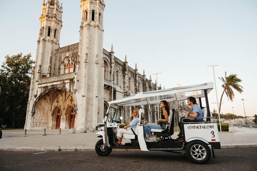 Belém: Private City Tour by Eco Tuk Tuk - 25 de Abril Bridge: the quick scenic win that sets the mood
