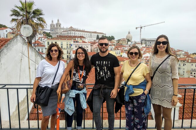 Best of Lisbon Private Walking Tour - From afar: National Pantheon, St Vincent, and the castle silhouette