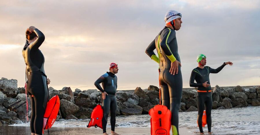 Cascais: Open Water Swimming - The warm up and safety briefing that set you up for confidence