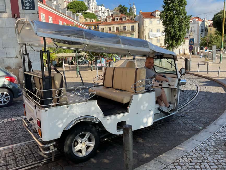 Chaparru's Tours_Lisbon:2-hour sightseeing tour by TukTuk - Old Town Lanes and Viewpoints: Why a Tuk Tuk Works in Lisbon