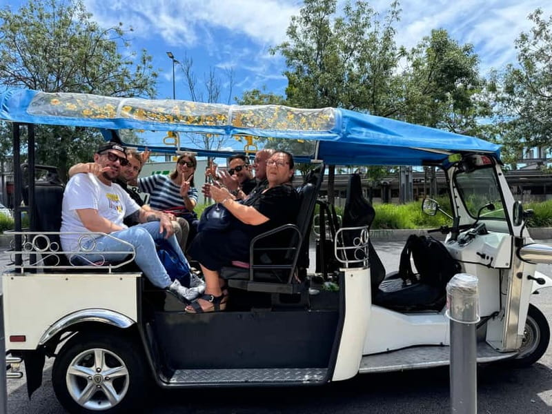 Eco Tuk Tours Lisbon - Pink Street, Ribeira area, and Cais do Sodré pass-bys