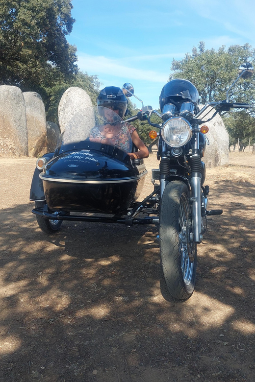 Évora Unforgetable Sidecar Tour - Starting near the windmills at Alto de São Bento: Eborones on the hill