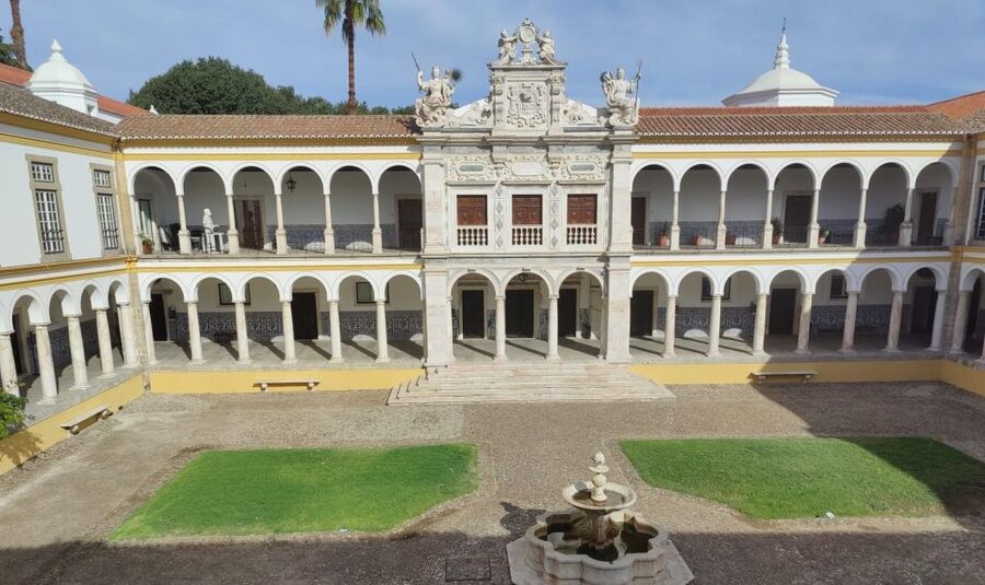 Evora University, Cathedral & Bones Chapel — SkipLine + Wine - Jardim Diana, Praça do Giraldo, and St. Francis Church for city texture