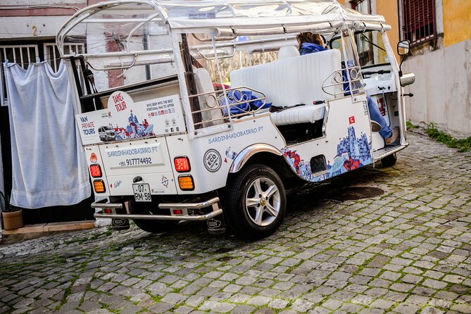 Expert Plus Lisbon Tour with Local Guide in Private Eco Tuk Tuk - Tagus River opening ride and the 25 de Abril Bridge view