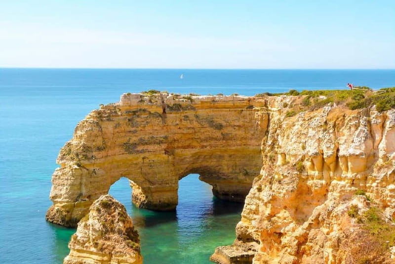 From Lisbon: Algarve, Benagil Sea Cave & Lagos Full-Day Tour - Praia da Marinha and the Lagos coast: golden sand plus dramatic cliffs