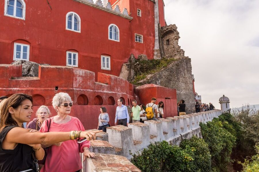 From Lisbon: Best of Sintra and Cascais Guided Day Tour - The Sintra village stop: pastries, souvenirs, and a break from stairs