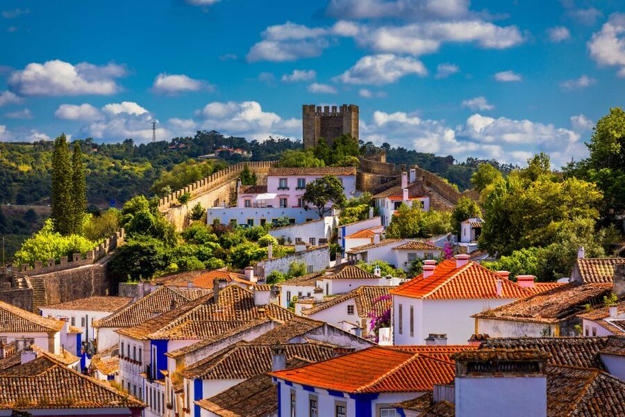 From Lisbon: Day Trip to Porto, Óbidos, and Nazaré - Nazaré’s Forte de São Miguel and the O Sitio climb