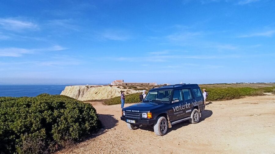 From Lisbon or Sesimbra: 4x4 Tour to Cape Espichel - Sesimbra Castle: the hilltop stop that sets the tone