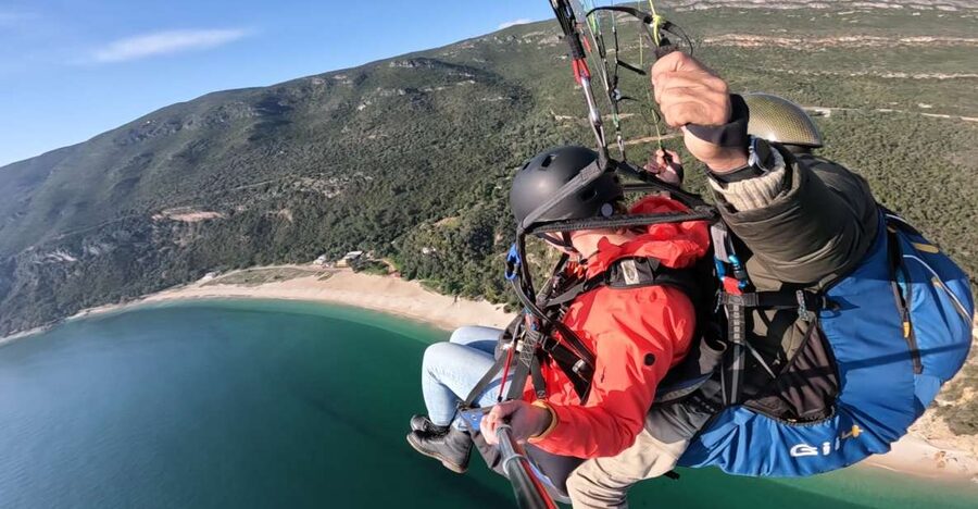 From Lisbon: Paragliding Pack (Flight+Video+Transportation) - Key highlights to know before you go
