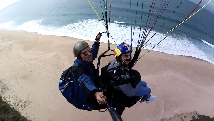 From Lisbon: Paragliding Tandem Flight - In the Air: What 20 Minutes Feels Like Over Lisbon