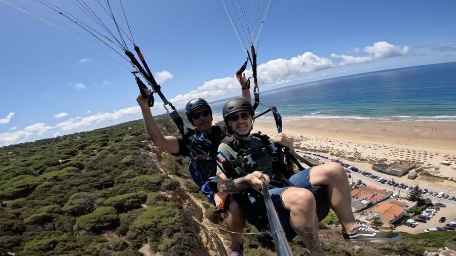 From Lisbon: Paragliding Tandem Flight - Where You Might Fly: Sesimbra, Almada, Setúbal, or Sintra