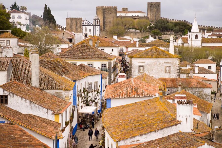 From Lisbon: Shared Tour to Fátima, Óbidos, Batalha e Nazaré - Óbidos Fortified City: Cobblestones, Castle Views, and Medieval Market Magic