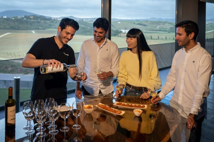 From Lisbon: Sintra & Pena Palace Day Trip with Wine Tasting - The 6-wine tasting with bites and tapas: what makes it worth the time