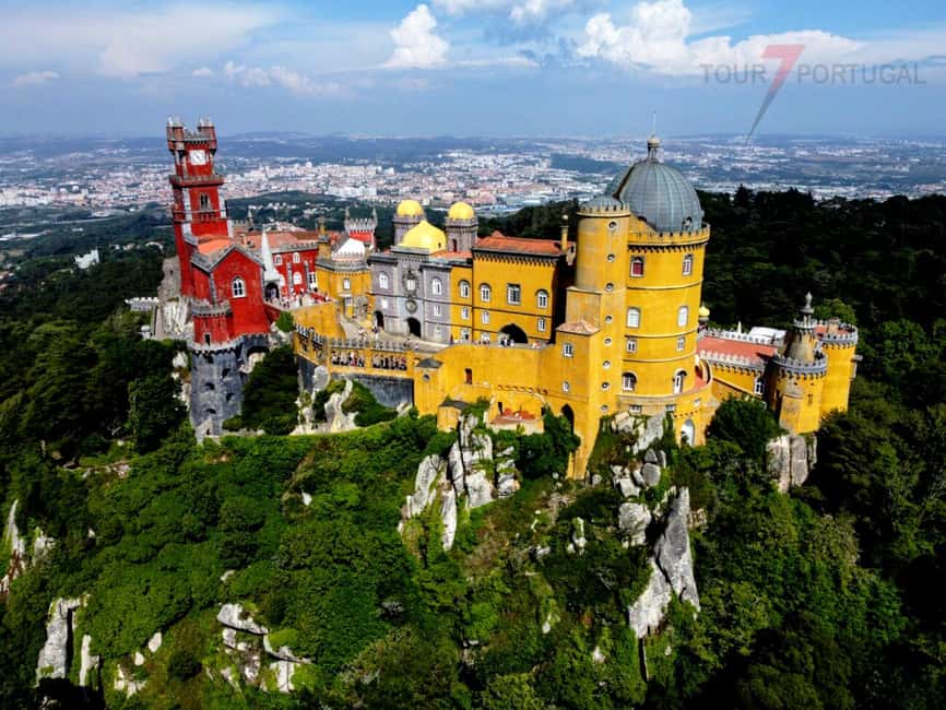 From Lisbon: Sintra, Pena Palace, Regaleira, Guided Day Tour - Stop 1 and 2: Pena Palace gardens first, then Pena Palace