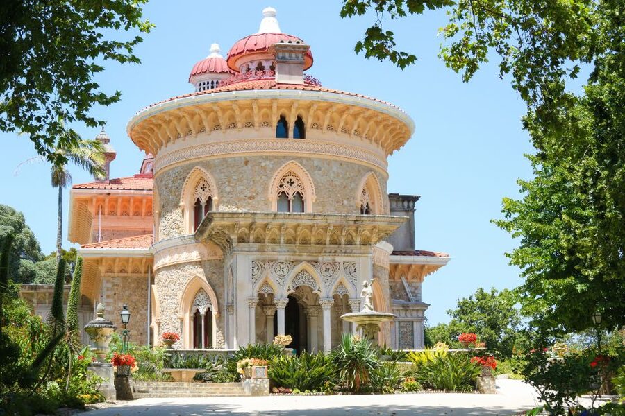 From Lisbon: Sintra Tour - Pena, Regaleira & Monserrate - Sintra City Center: The 45-Minute Reality Check