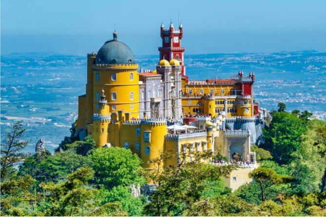 Full Day Tour: Sintra, Pena Palace, Cabo da Roca, Cascais - Pena Palace: From Gardens to Hilltop Photos