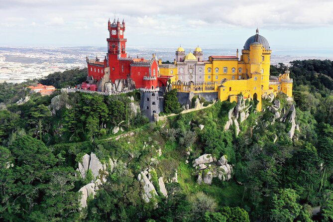 Guided Tour to Sintra, Pena, Regaleira, Cabo da Roca and Cascais - Pena Palace, Outside Views First: Why That Viewpoint Still Wins