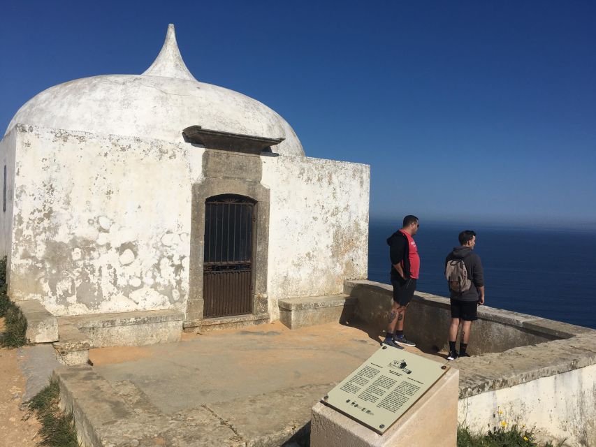 HIKING around Lisbon: Jurassic Dinosaur Trails of Espichel - Santuario de Nossa Senhora do Cabo Espichel: cliffside views and a short guided stop