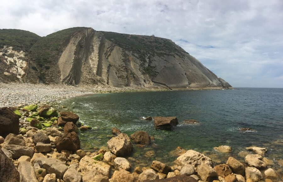 HIKING around Lisbon: Jurassic Dinosaur Trails of Espichel - The Lady of Mua Rock story: how a 14th-century cult connects to the site