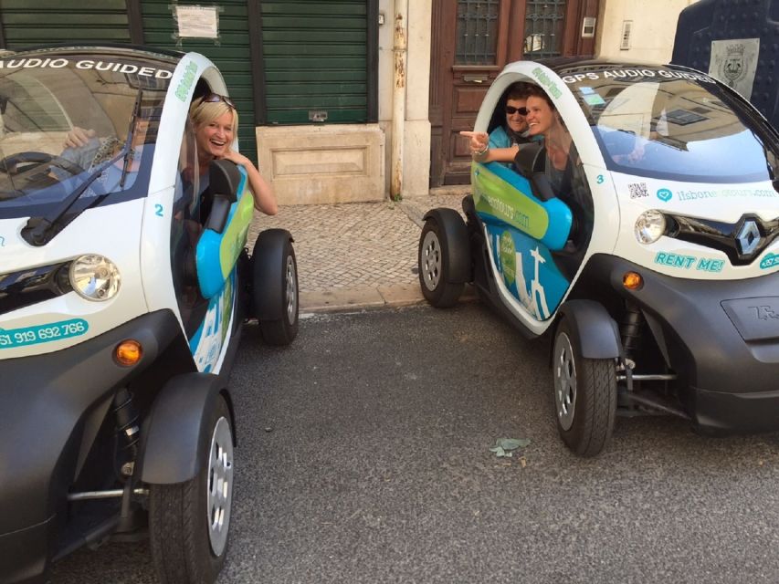 Lisbon 6H Ride in an Electric Car & GPS Audio Guide - Bairro Alto, When You Want City Atmosphere
