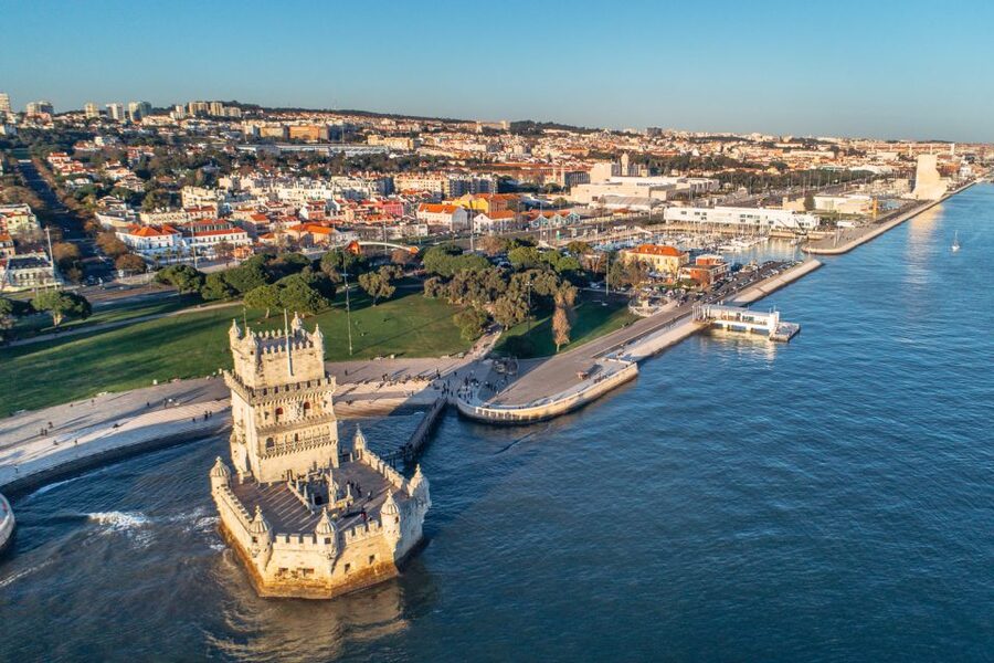 Lisbon: 7 Hills and Belém Tour - Entering Belém: Tower of Belém and Manueline Detail