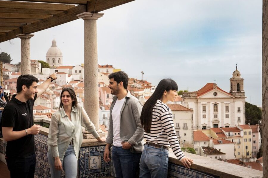 Lisbon: Alfama Charms, Tapas, Wine and Sunset Boat Cruise - Sunset on the Tagus: panoramic views, landmarks, and that cool boat breeze
