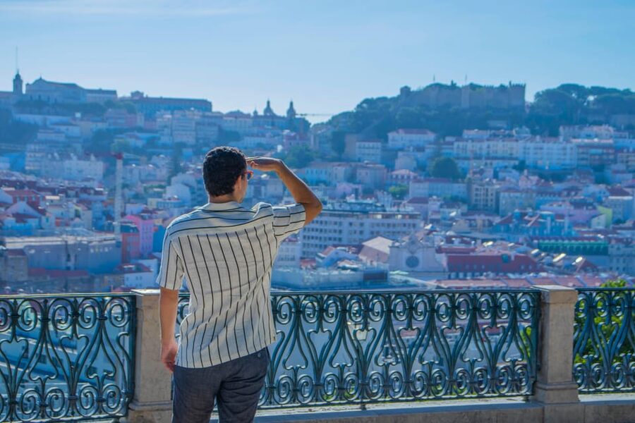 Lisbon: All Viewpoints Tuk-Tuk Tour with a True Local Guide - Santa Justa Lift observation deck: skip the hassle and keep the views