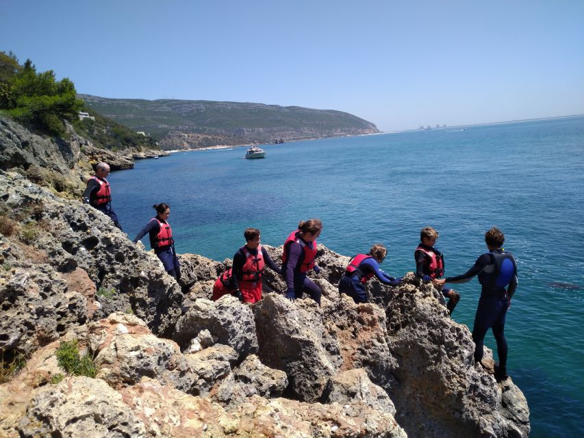 Lisbon: Arrábida Kayak and Coasteering Adventure Tour - Mountain views and the photo breaks you actually need