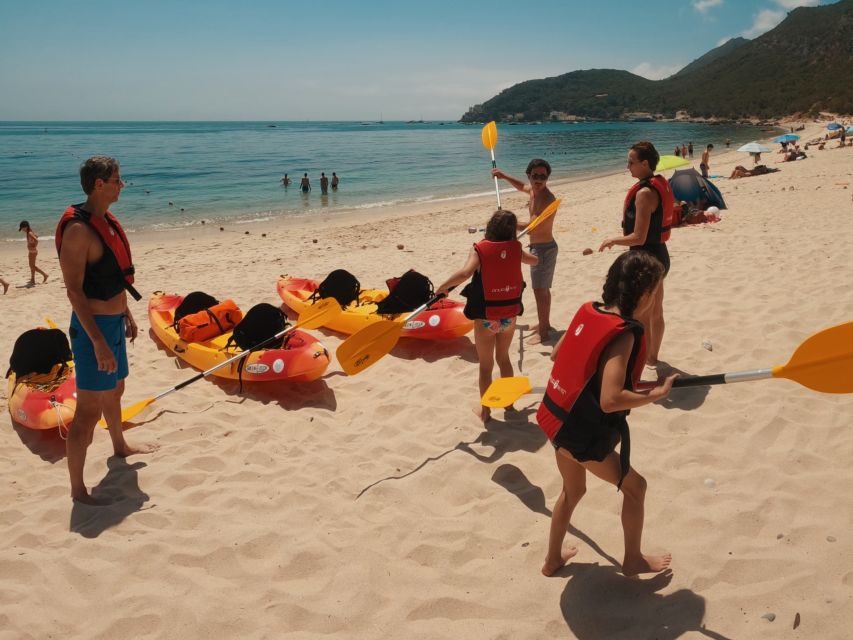 Lisbon: Arrábida Kayak & Wild Beach Snorkeling with Pickup - Pickup near Sete Rios Zoo and the scenic ride to Arrábida