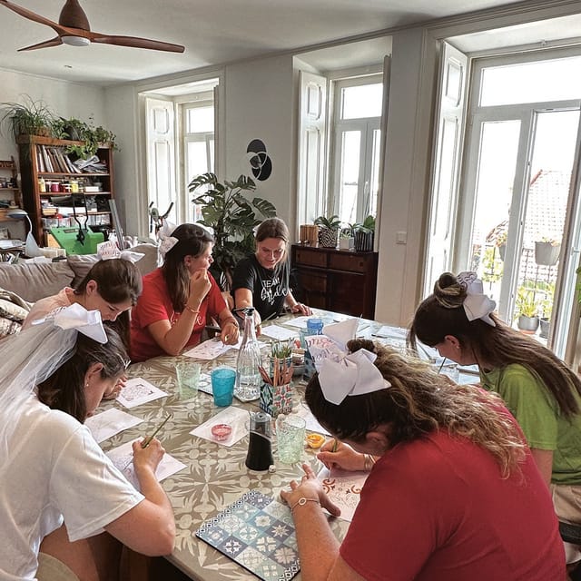 Lisbon: Azulejos' Design Create Your Own Tile Workshop - Your tile creation workflow, step by step
