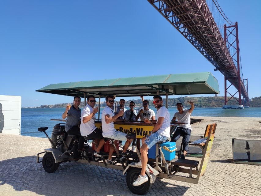 Lisbon: Beer Bike Tour with Sangria and Beer - Fado to electricity: the cultural stops that aren’t the postcard ones