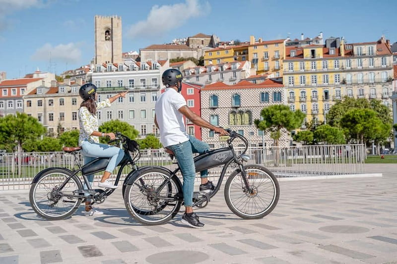 Lisbon Bike Rental Explore At Your Pace - Picking up your e-bike in central Lisbon at Boost Portugal