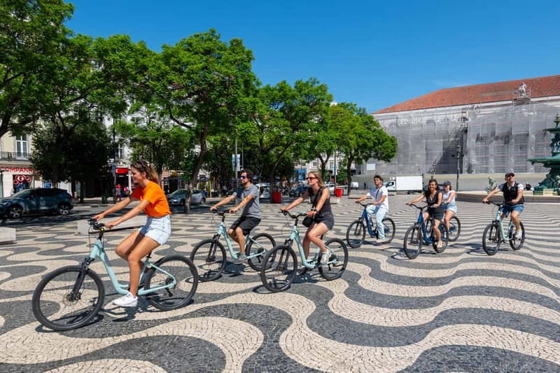 Lisbon Bike Tour: Downhill Downtown Lisbon to Belém - Cais do Sodré and Doca de Santo Amaro: the waterfront takes over