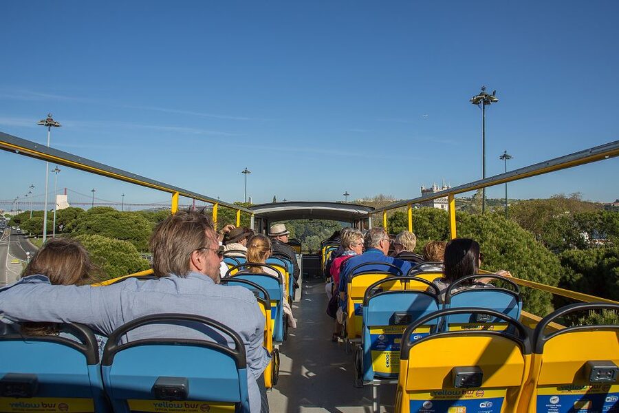 Lisbon: Boat Tour Ticket and Hop-on Hop-off 48-Hour Bus. - Yellow Boat Tagus cruise: the 25th April Bridge and Lisbon from the water