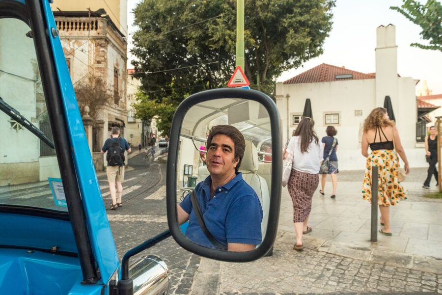 Lisbon by Tuk Tuk Guided Tour: City of Neighborhoods - Miradouros That Earn Their Keep: Santa Luzia to Senhora do Monte