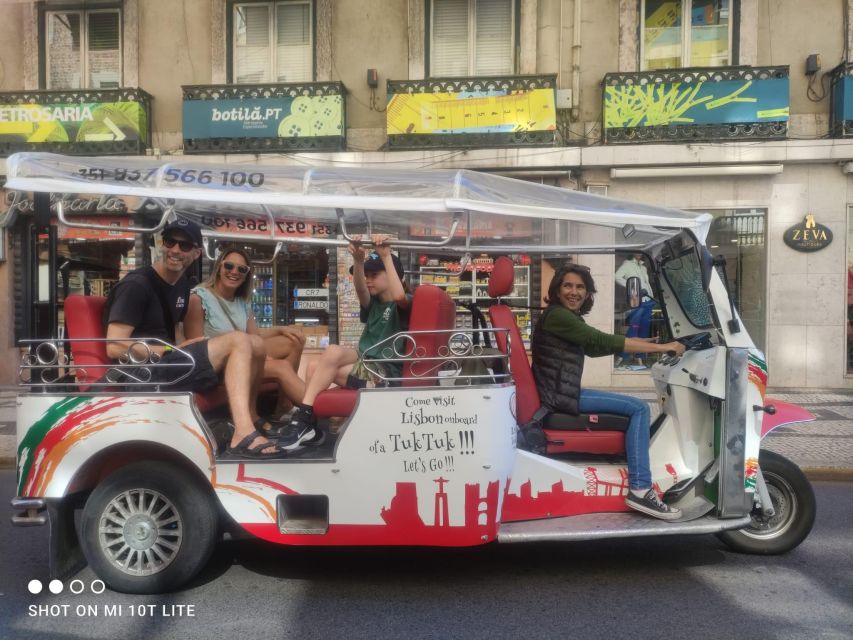 Lisbon: City Tour by Tuk Tuk - Price and Value for Up to 4 People