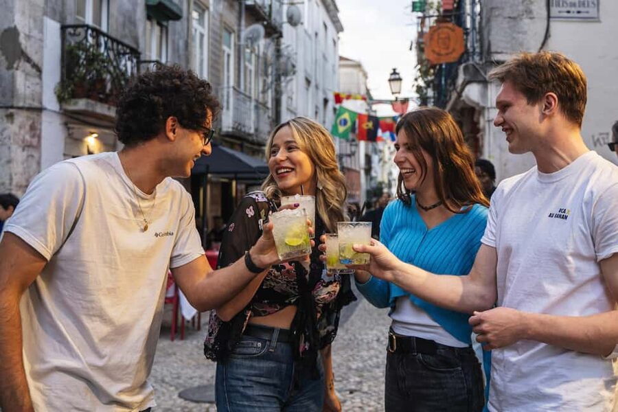 Lisbon: Drunken History Walking Tour with Included Drinks - Bairro Alto’s bar stops, and what the drink list actually means