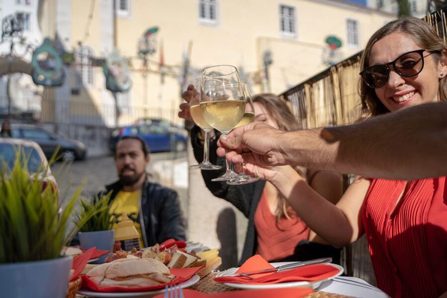 Lisbon: E-Bike Food Tour of Alfama and Old Town - Portas do Sol Terrace and Praça da Figueira: Two More Lisbon Scenes, Two More Tastings