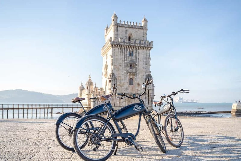 Lisbon: Electric Bike Tour by the River to Belém - MAAT as the contrast stop, old Lisbon meets new design