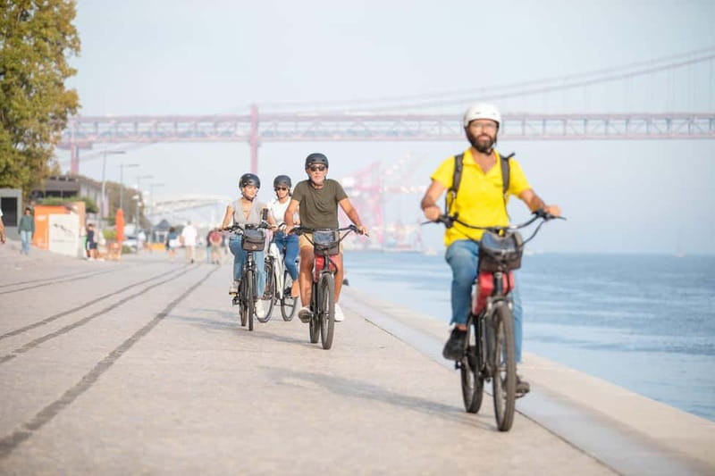Lisbon: Electric Bike Tour by the River to Belém - Christ the King view moment, the big-picture payoff you will remember
