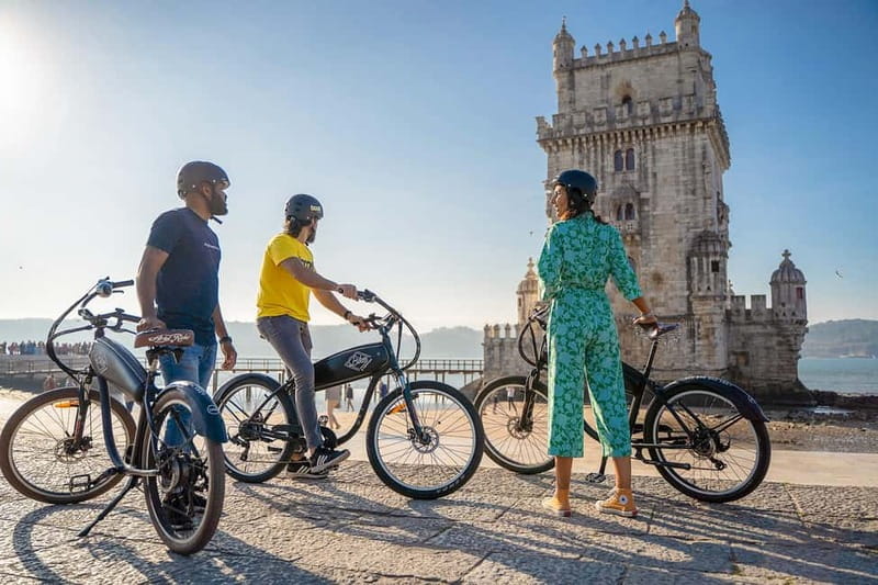 Lisbon: Electric Bike Tour by the River to Belém - The local café break, when the route gives you a breather