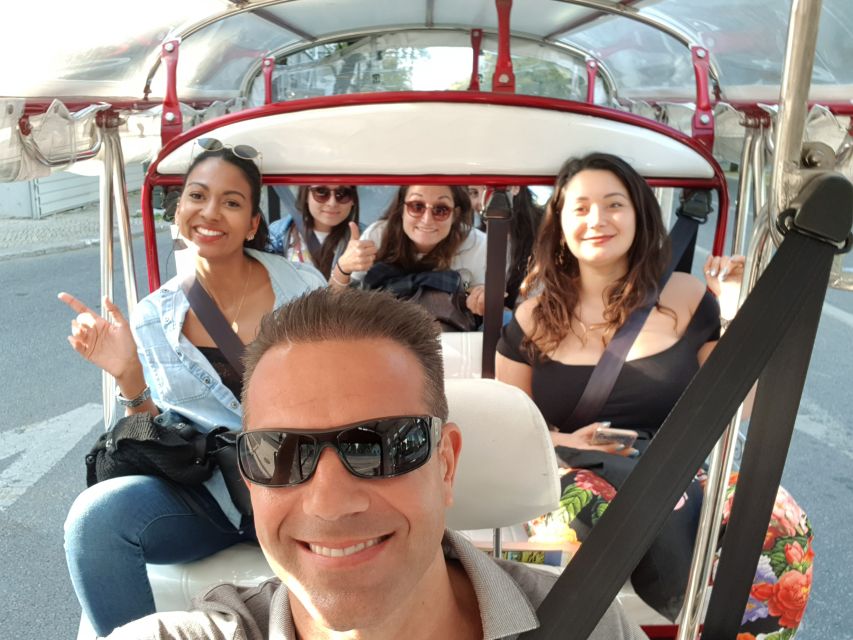 Lisbon: Electric Tuk Tuk Private Tour of the Seven Hills - Restauradores, Rossio, and the lift-and-arch stops that frame the city