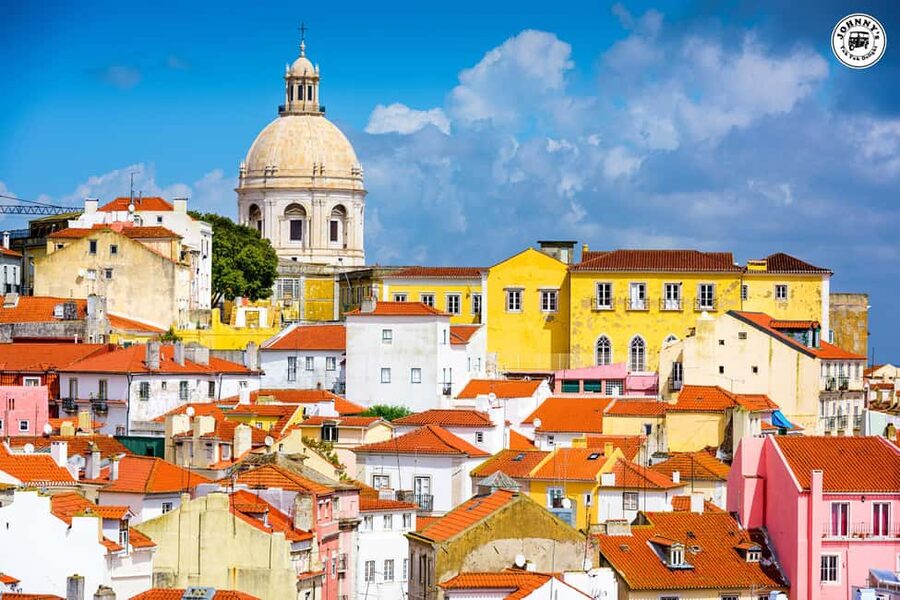 LISBON : Explore Old Town Alfama by Electric Tuk Tuk . - National Pantheon of Santa Engracia: who Portugal buried here