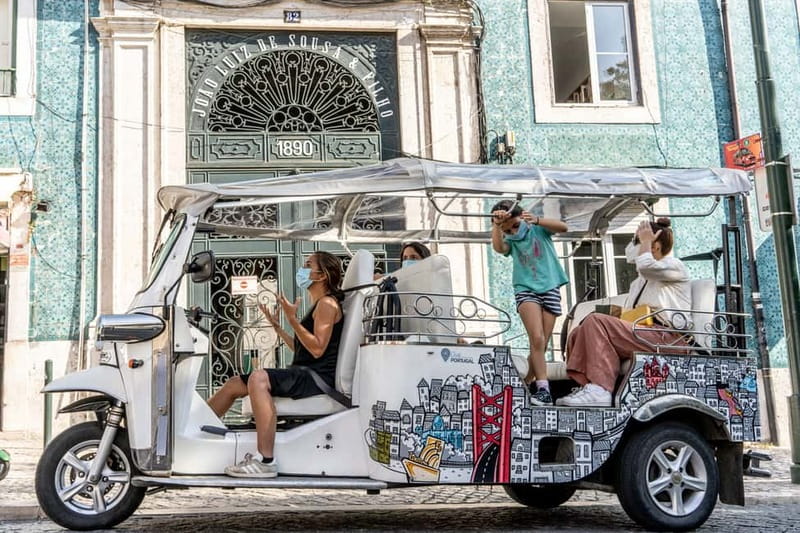 Lisbon: Food Tasting Tour by Tuk Tuk with 2 Stops - Key Points You’ll Notice Right Away